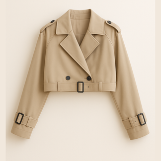 FENNA - Korte Trenchcoat Studio Unknown