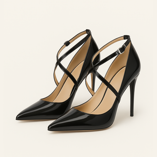 LIZ - Leren Stiletto Hak Studio Unknown